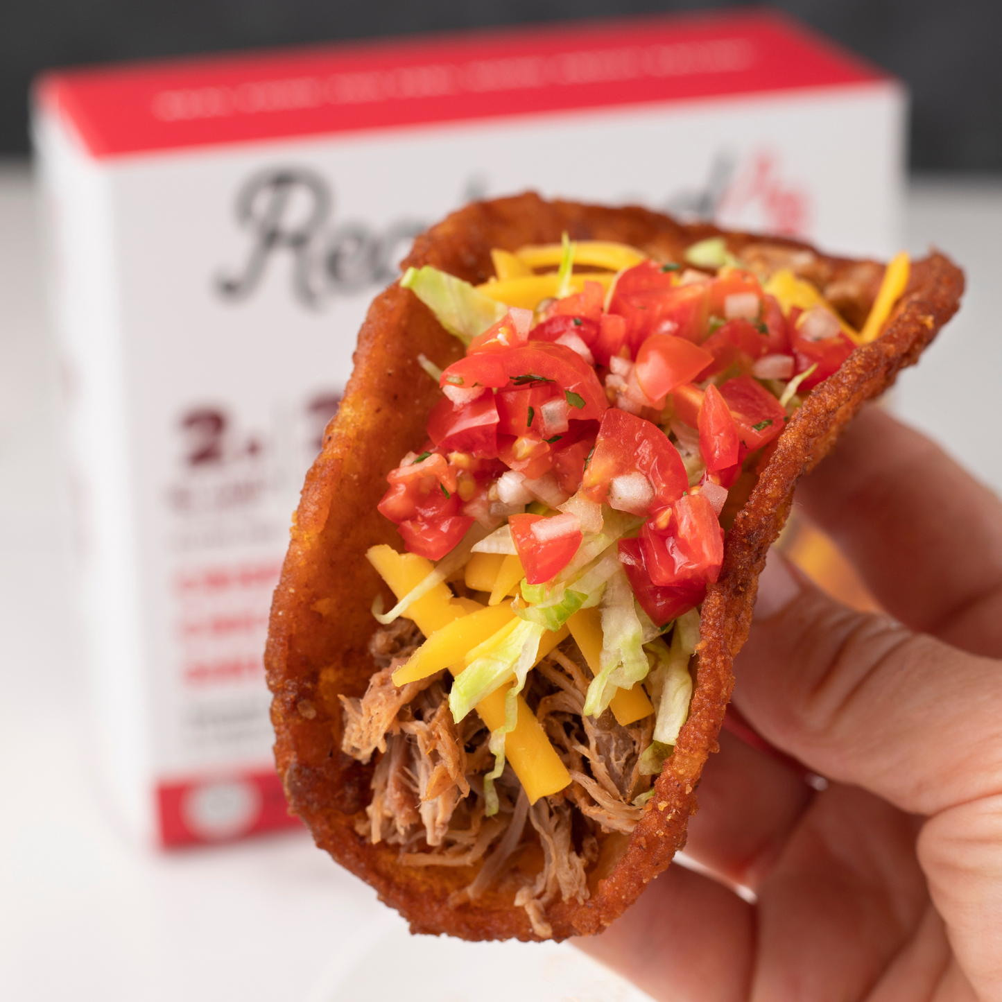 Real Good Foods Crispy Chicken Shell Seasoned Beef Tacos