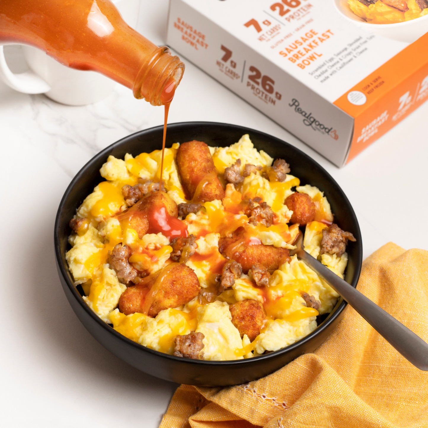 Real Good Foods Sausage Egg & Cheese Breakfast Bowl