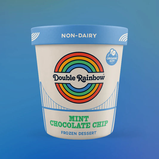 Double Rainbow Mint Chip (Non-Dairy)