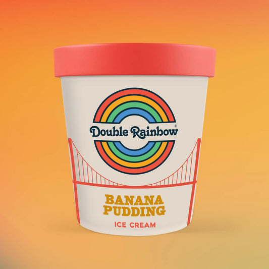 Double Rainbow Banana Pudding