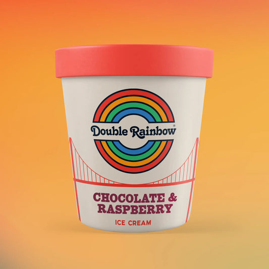 Double Rainbow Chocolate & Raspberry