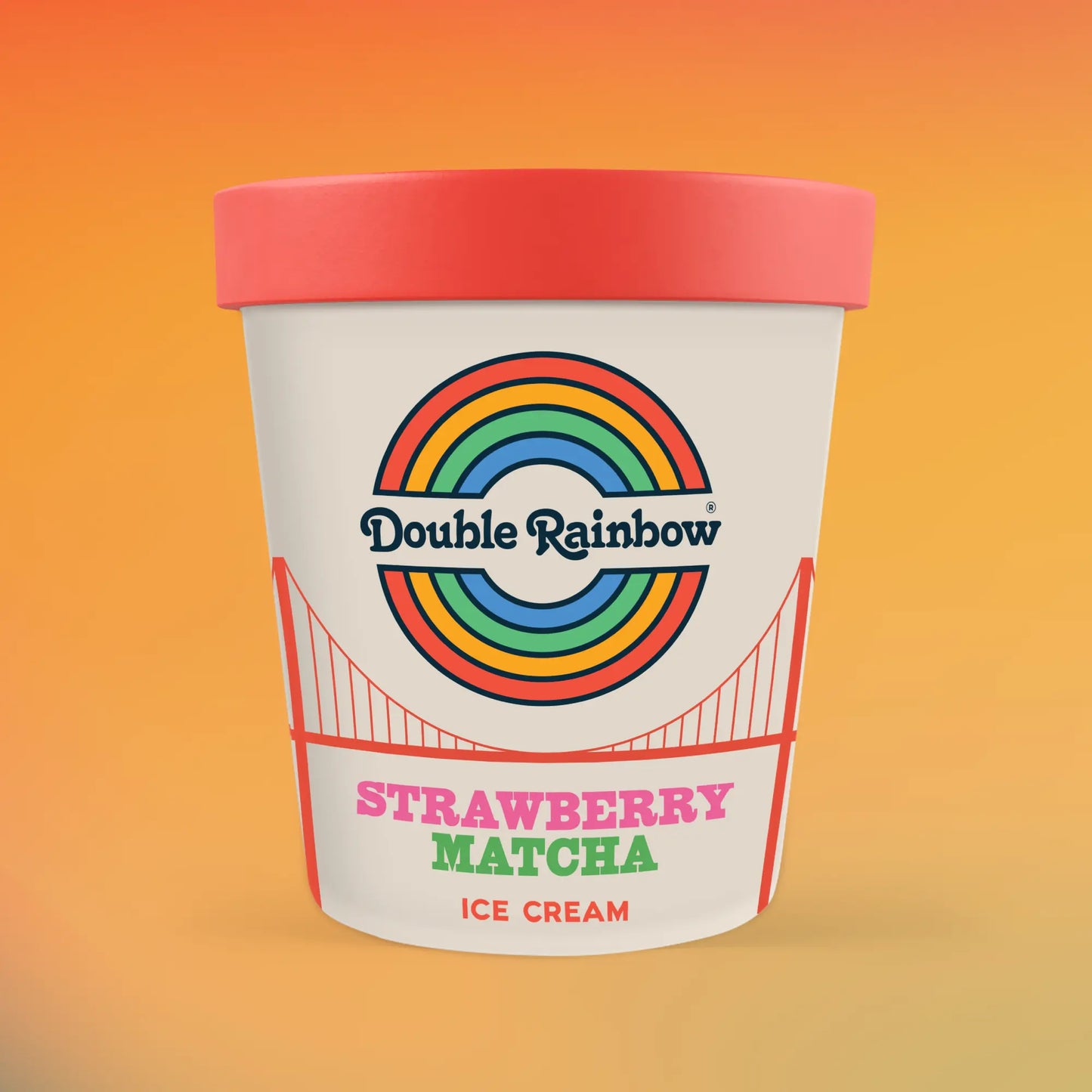 Double Rainbow Strawberry Matcha
