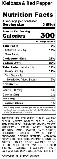 Jaju Kielbasa & Red Pepper Pierogi