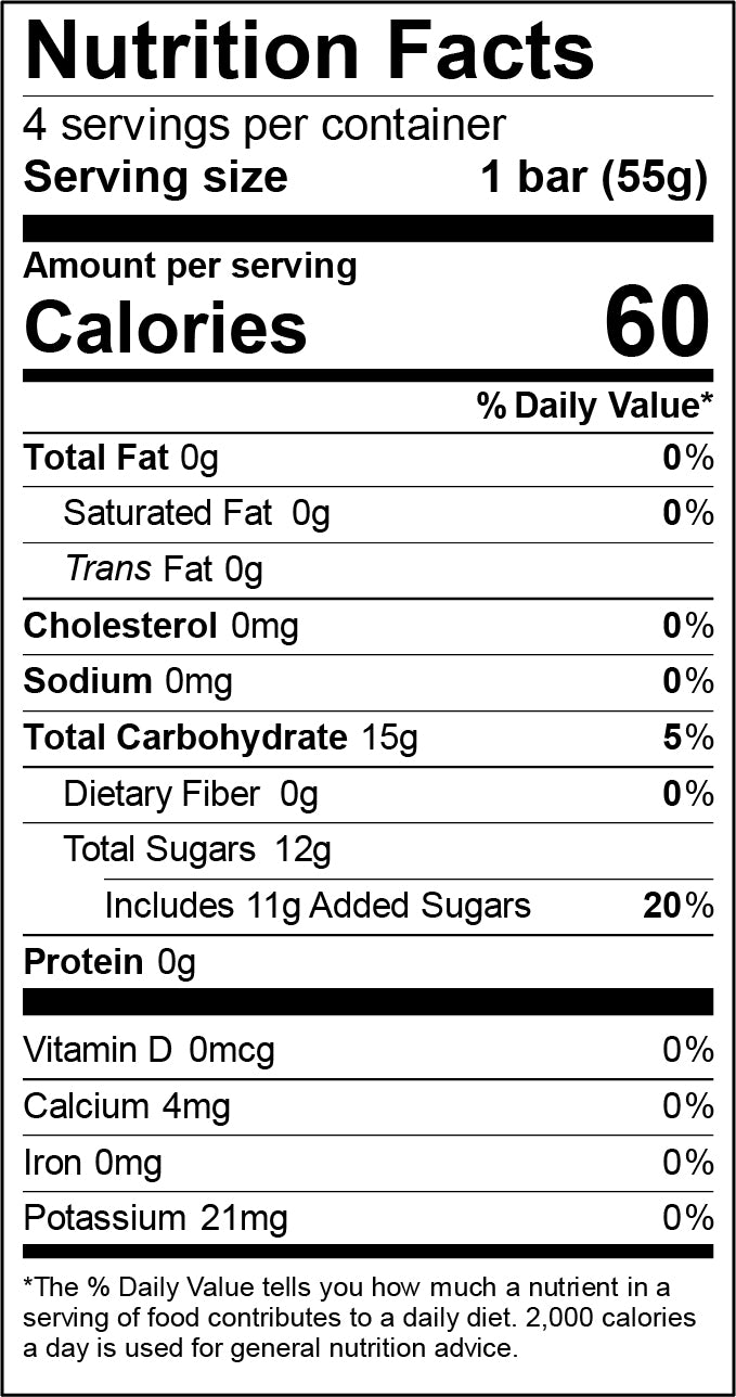Alden's Organic Dairy Free Blackberry Fruit Bar - 4 Pack