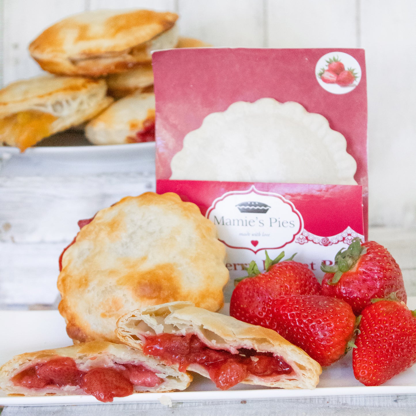 Mamie's Strawberry Pocket Pie 2-Pack