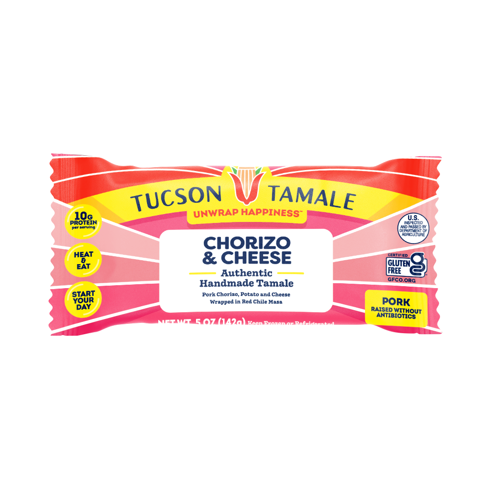 Tucson Tamale: Chorizo & Cheese Tamale (2 Tamales)