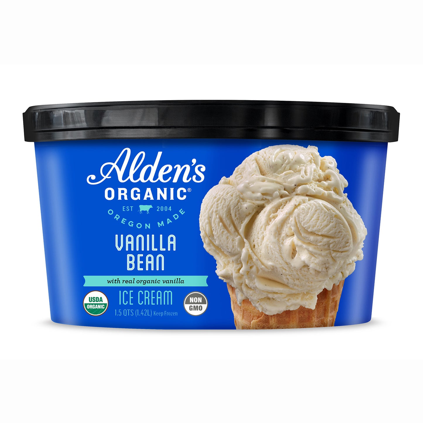 Alden's Organic Vanilla Bean Sqround 48oz