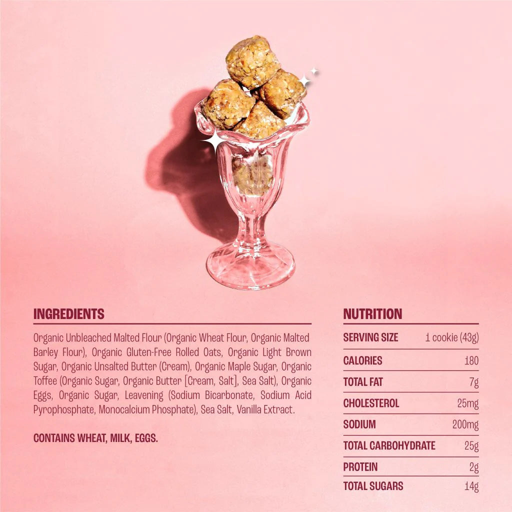 Home Dough Original Oatmeal Toffee