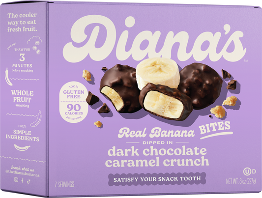 Diana's Dark Chocolate Caramel Crunch Bites 8oz