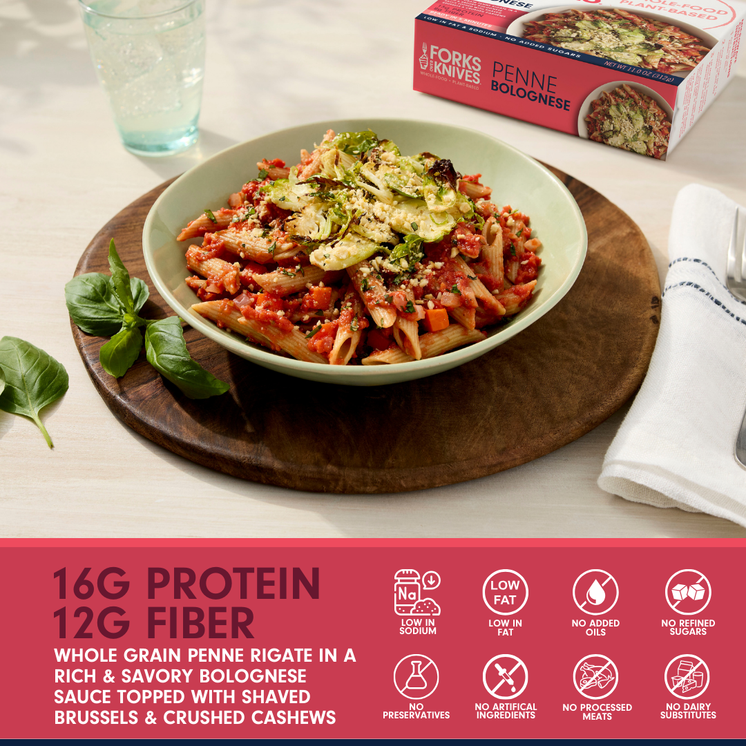 Forks Over Knives PENNE BOLOGNESE