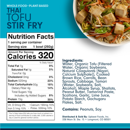 Forks Over Knives THAI TOFU STIR FRY
