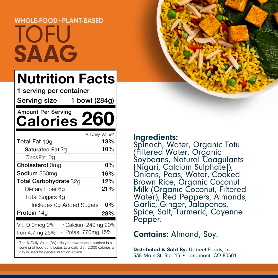 Forks Over Knives TOFU SAAG