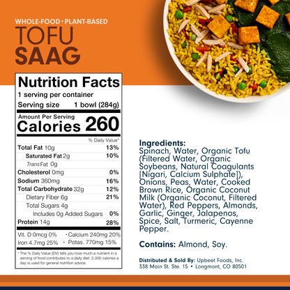 Forks Over Knives TOFU SAAG