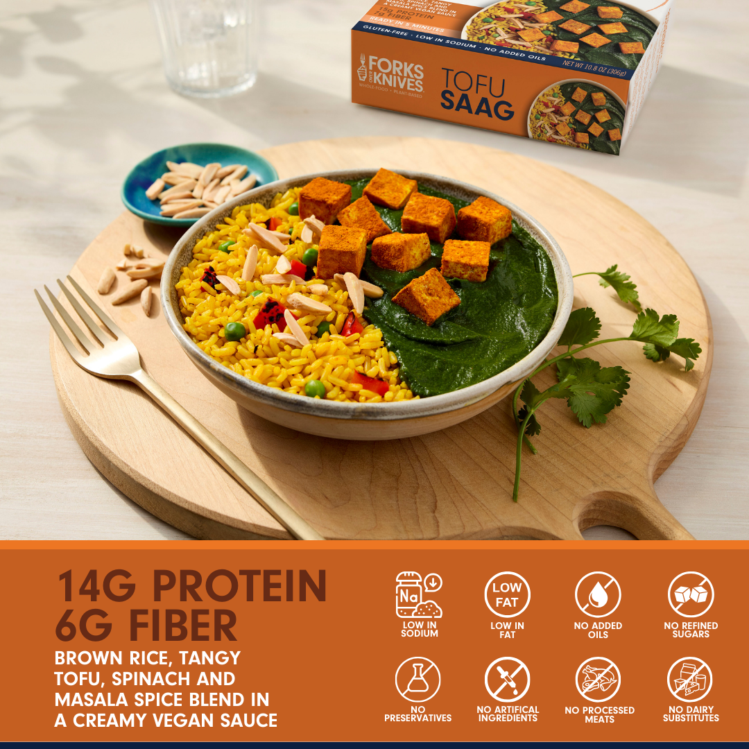 Forks Over Knives TOFU SAAG