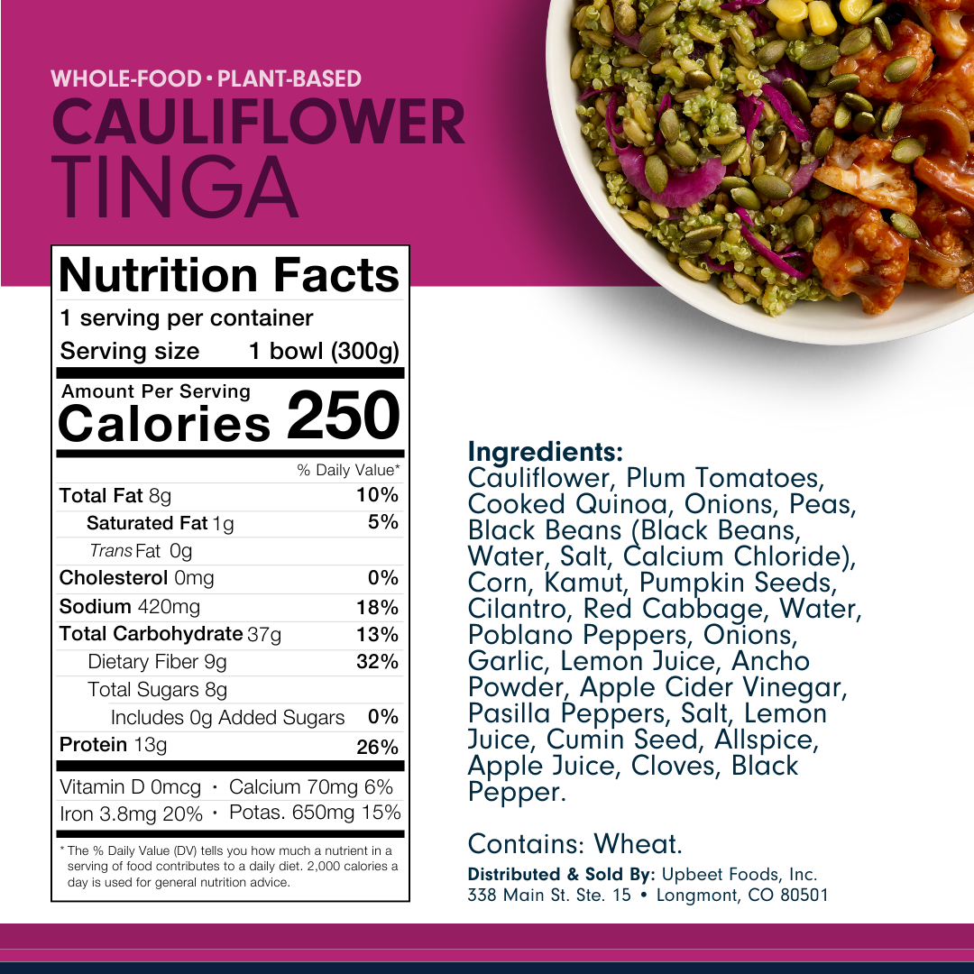 Forks Over Knives CAULIFLOWER TINGA