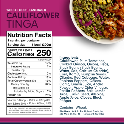 Forks Over Knives CAULIFLOWER TINGA