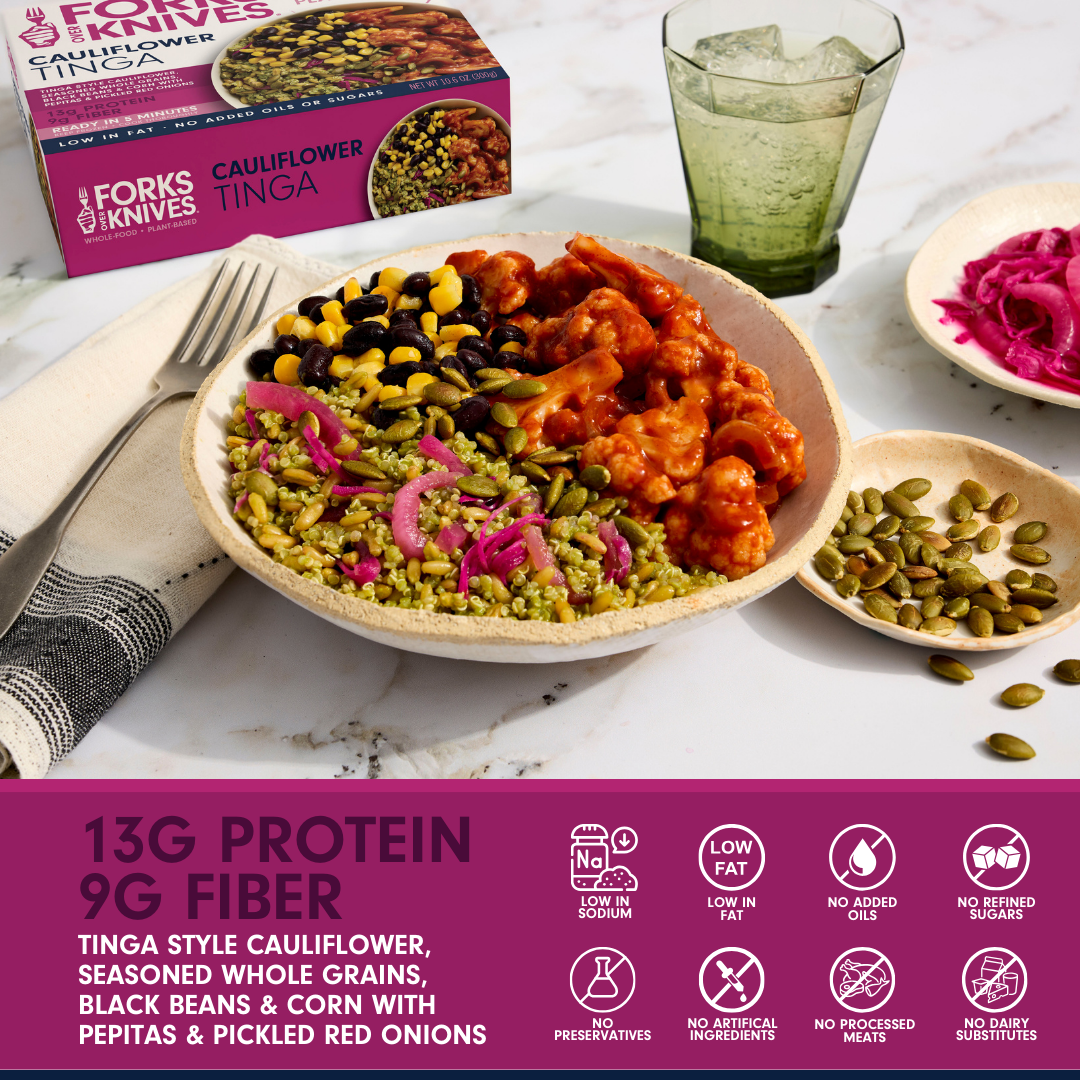 Forks Over Knives CAULIFLOWER TINGA