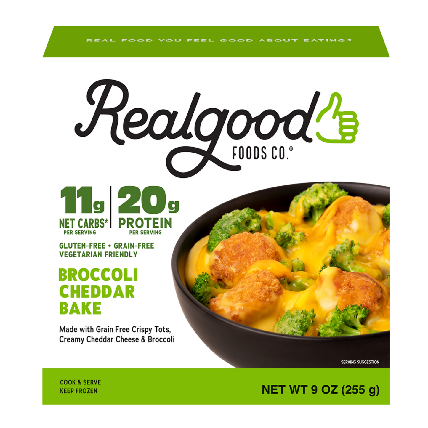Real Good Foods Broccoli Cheddar Bake Bowl