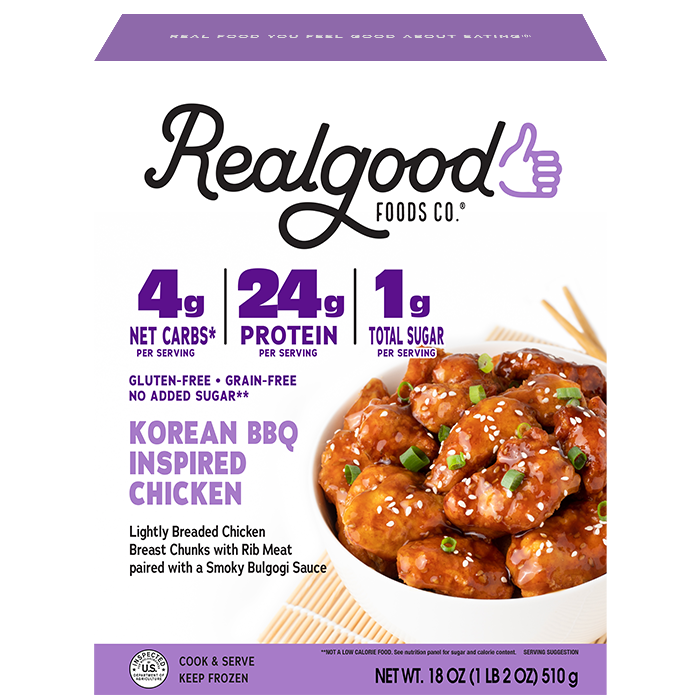 Real Good Foods Korean BBQ Style Chicken