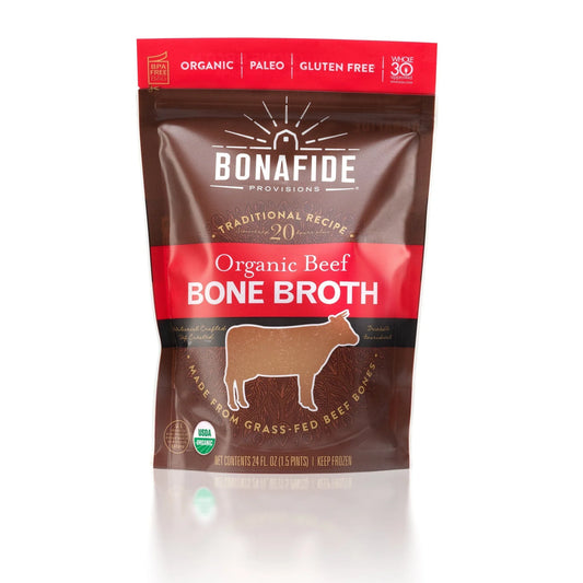 Bonafide Provisions Frozen Organic Beef Bone Broth - 24 oz
