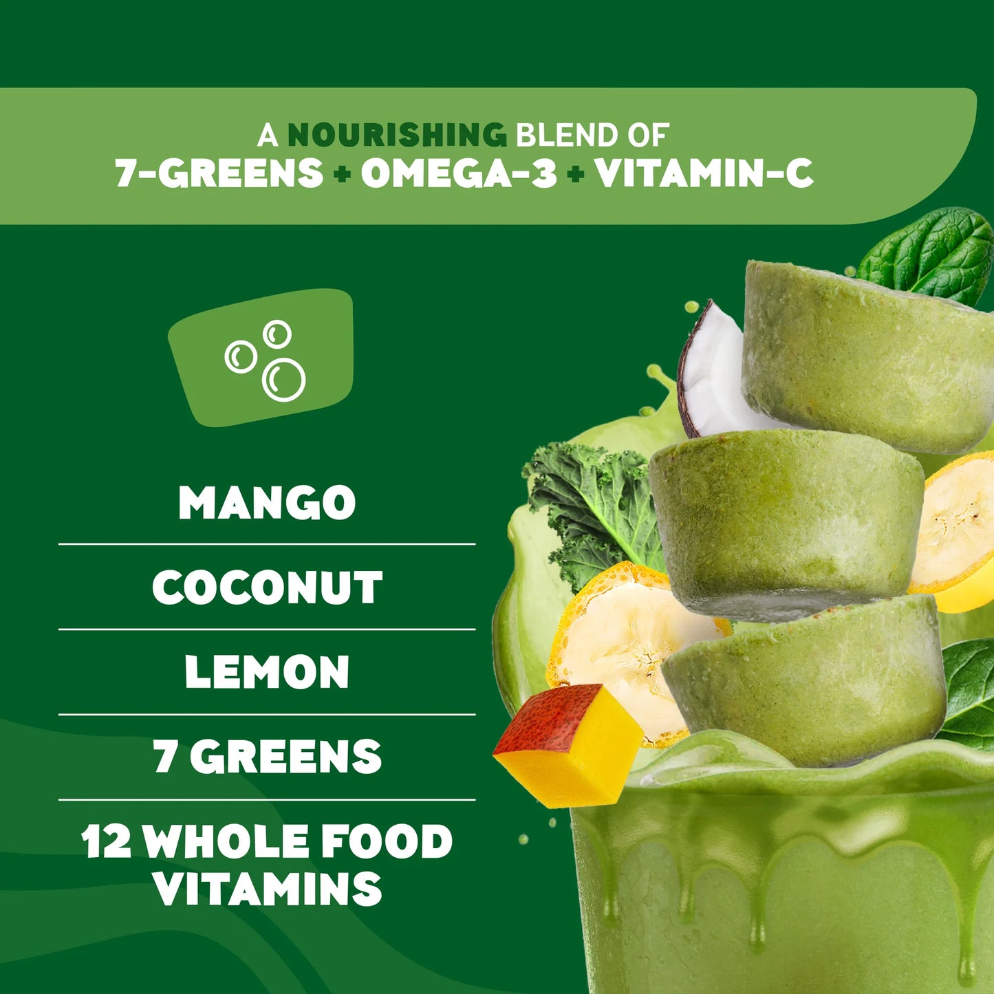 Blender Bites Green D-Tox