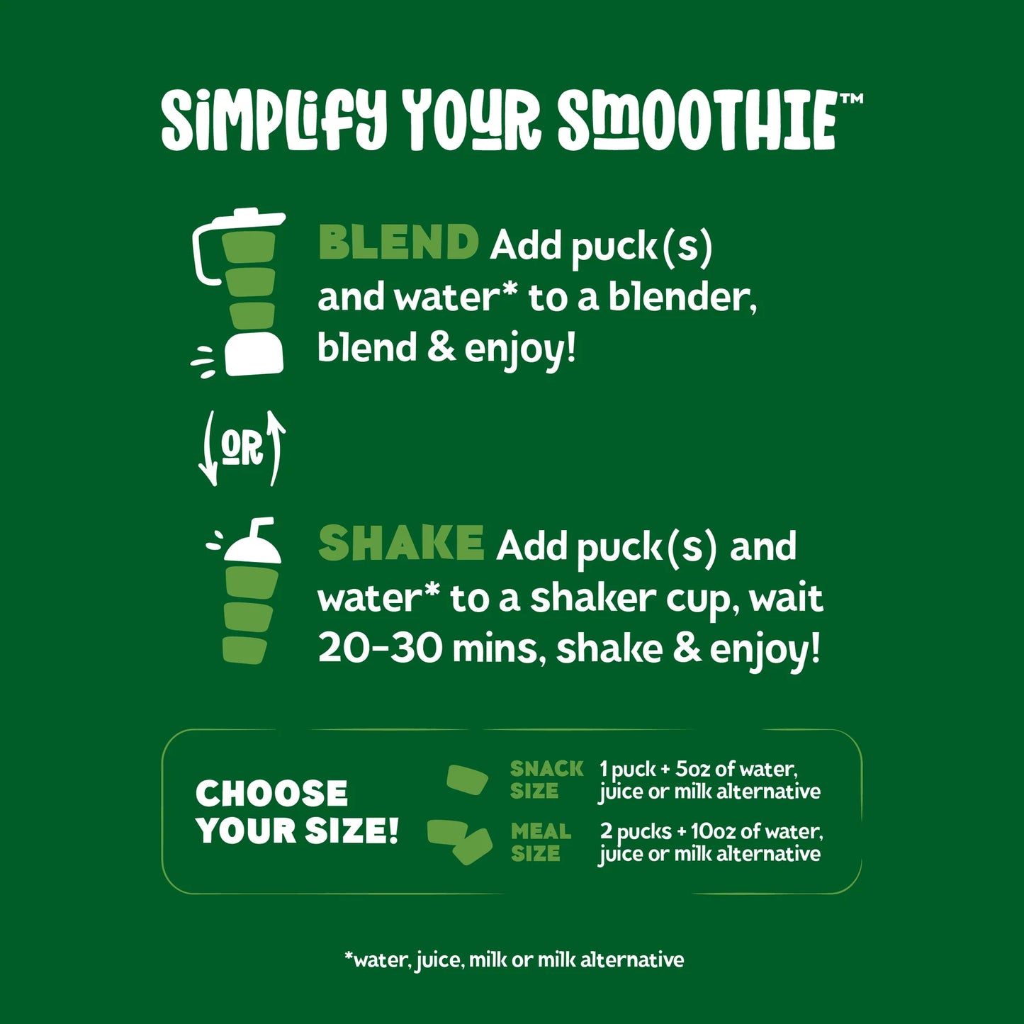 Blender Bites Green D-Tox