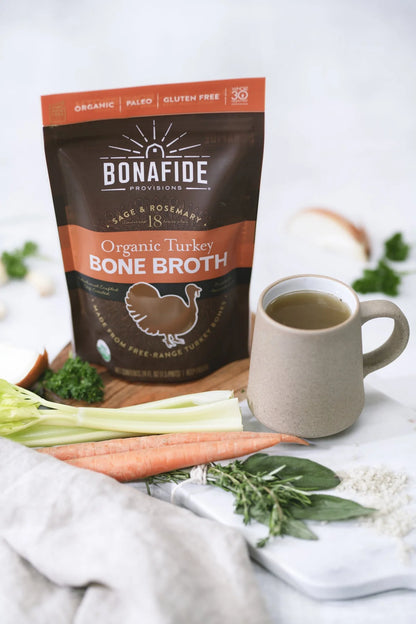 Bonafide Provisions Frozen Organic Turkey Bone Broth - 24 oz