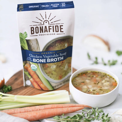 Bonafide Provisions Frozen Organic Chicken Vegetable Soup - 12 oz