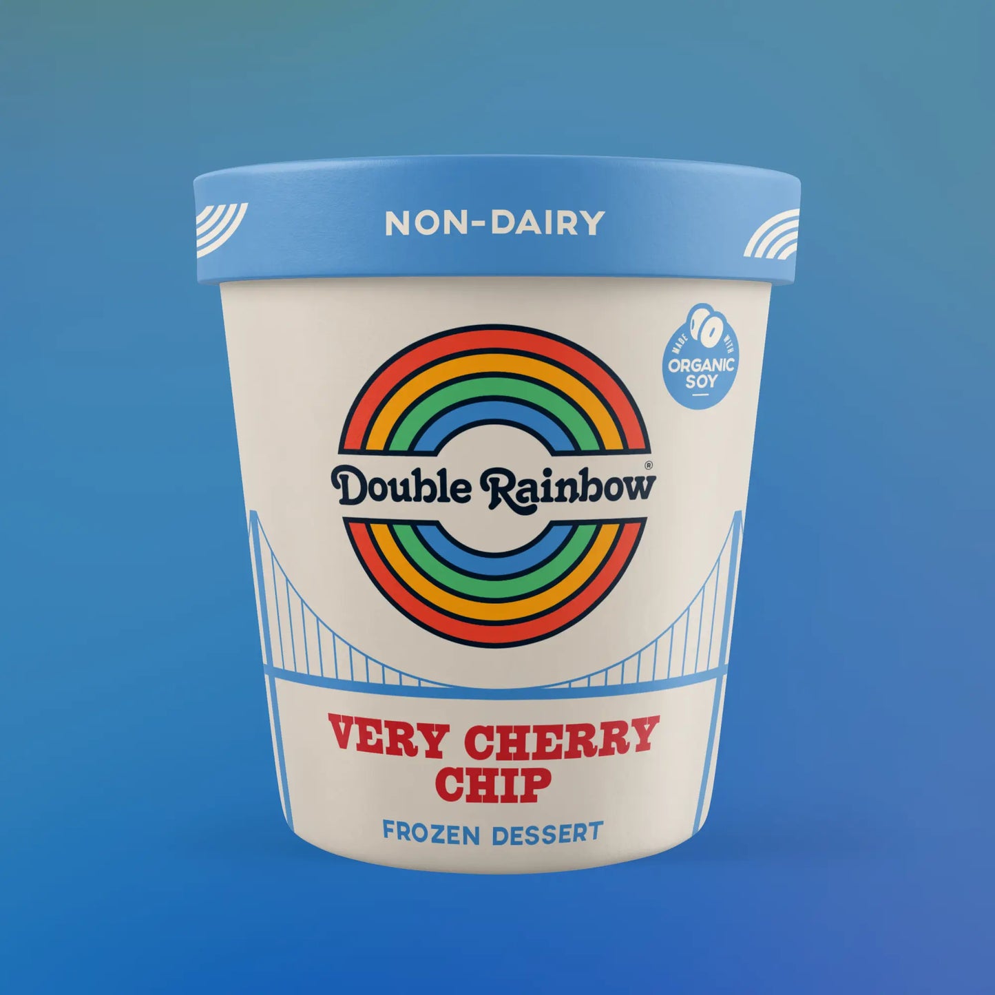 Double Rainbow Very Cherry Chip Pint (Non-Dairy)