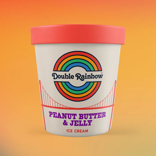 Double Rainbow Peanut Butter & Jelly
