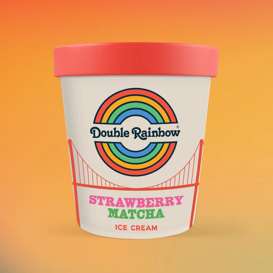Double Rainbow Strawberry Matcha