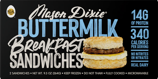 Mason Dixie Buttermilk Breakfast Sandwich 2-Pack