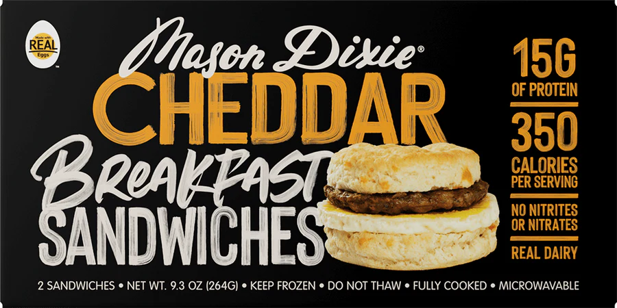 Mason Dixie Cheddar Breakfast Sandwich 2-Pack