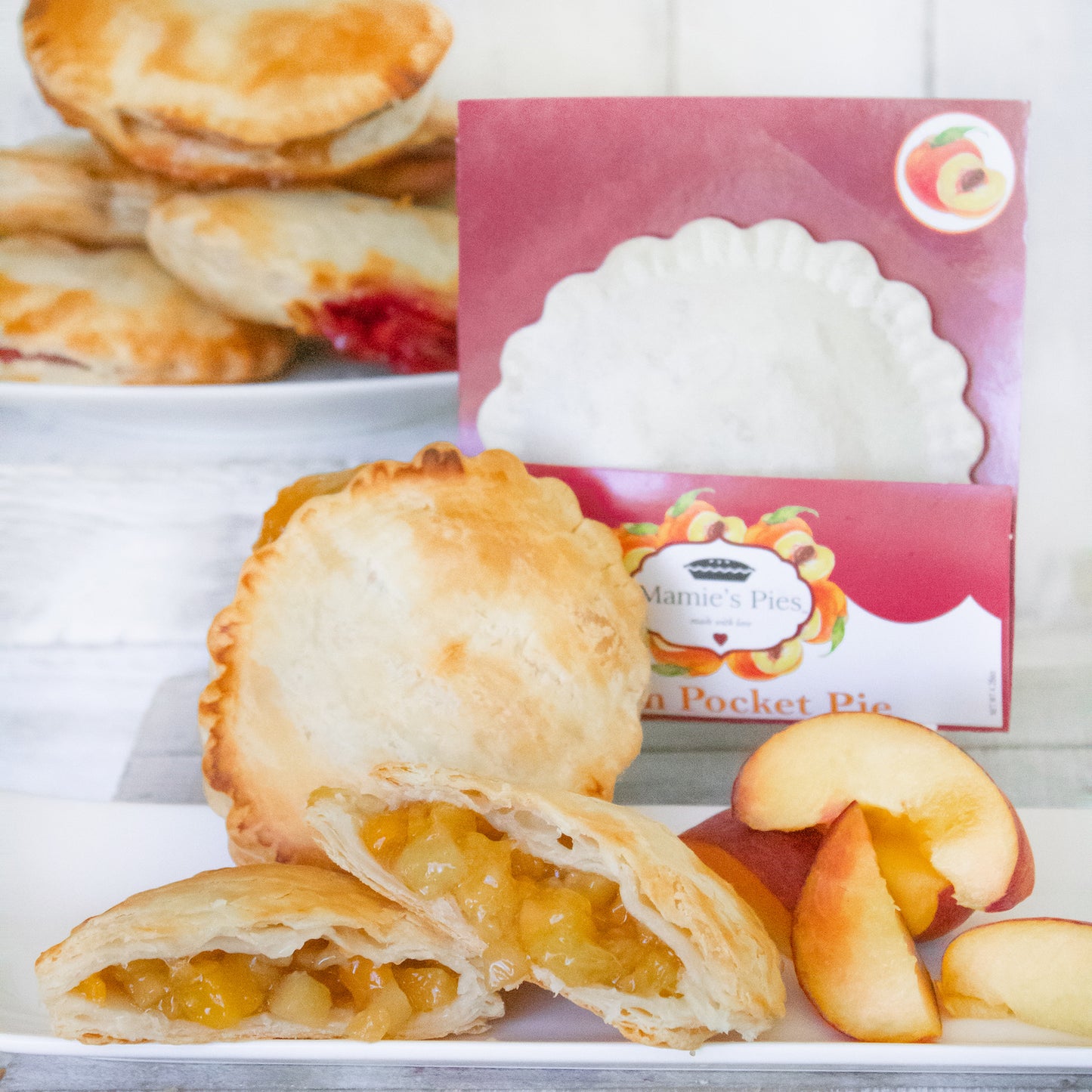 Mamie's Peach Pocket Pie 2-Pack