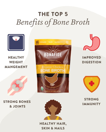 Bonafide Provisions Frozen Organic Chicken Bone Broth - 24 oz