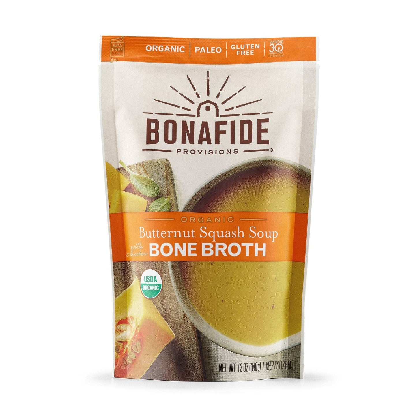 Bonafide Provisions Frozen Organic Butternut Squash Soup - 12 oz
