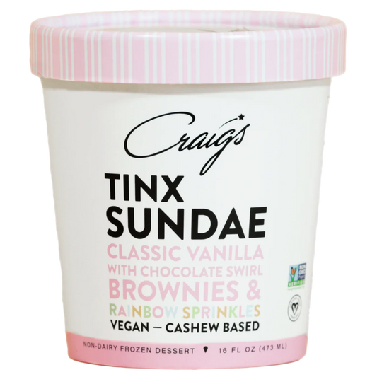 Healthy Goodness Craig's Vegan Tinx Sundae Pint