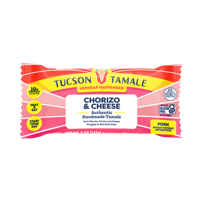 Tucson Tamale: Chorizo & Cheese Tamale (2 Tamales)