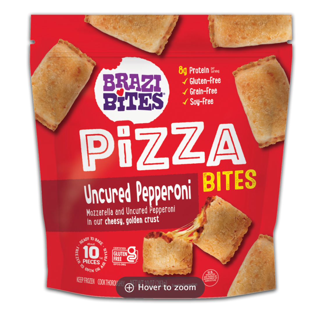 Brazi Bites Pepperoni Pizza Bites Healthy Goodness