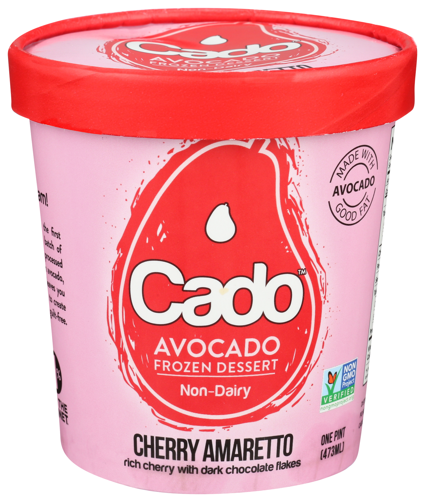 Cado Cherry Amaretto Chip Pint- Image
