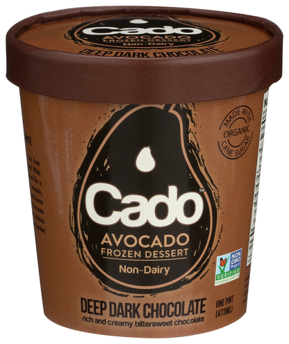 Cado Deep Dark Chocolate Pint