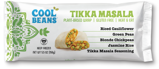 Cool Beans Tikka Masala Wrap- 2 Pack