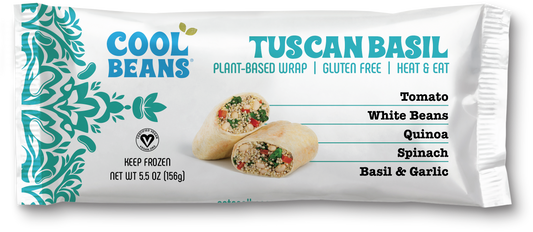 Cool Beans Tuscan Basil Wrap- 2 Pack