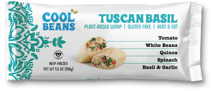 Cool Beans Tuscan Basil Wrap- 2 Pack