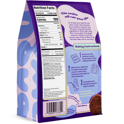 Home Dough Gluten-Free Molasses Ginger Spice
