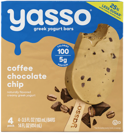 yasso coffee chocolate chip bars