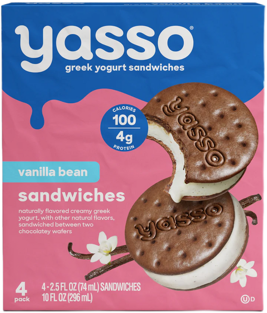 yasso vanilla bean sandwiches
