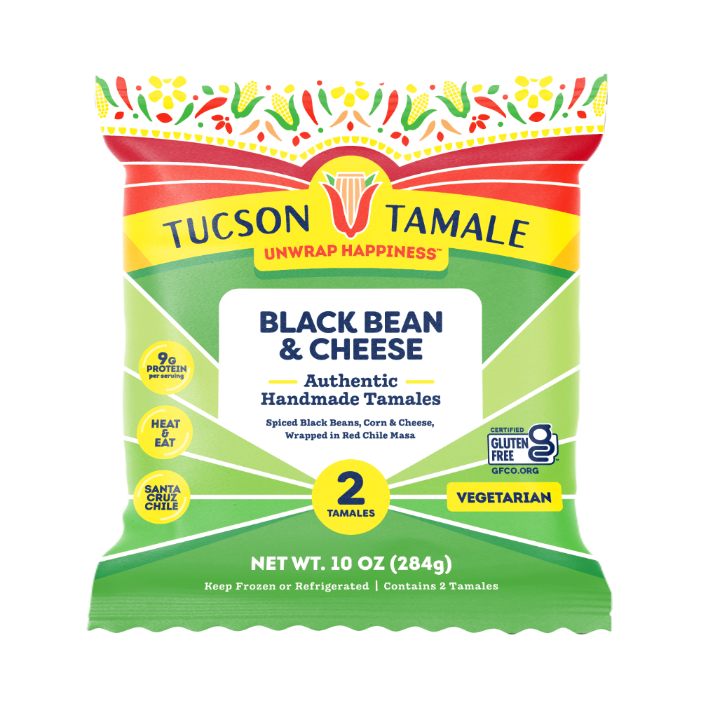 Black Bean and Cheese Tamales
