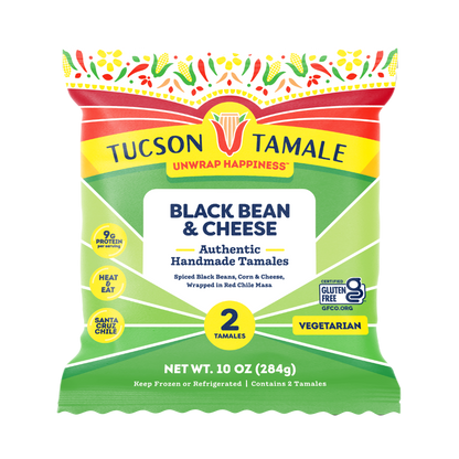 Black Bean and Cheese Tamales