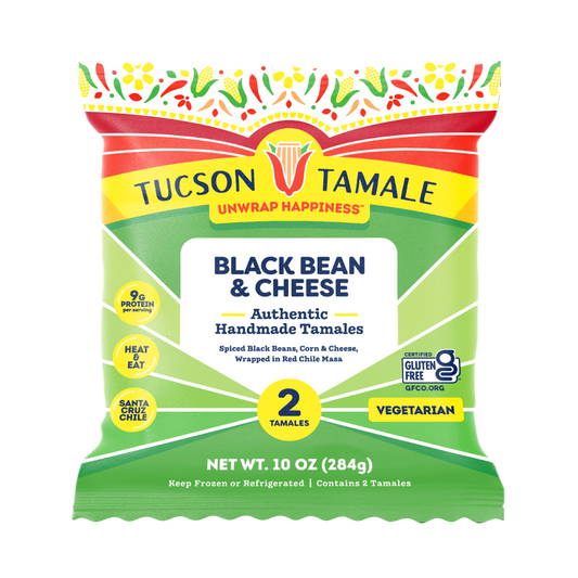 Black Bean and Cheese Tamales